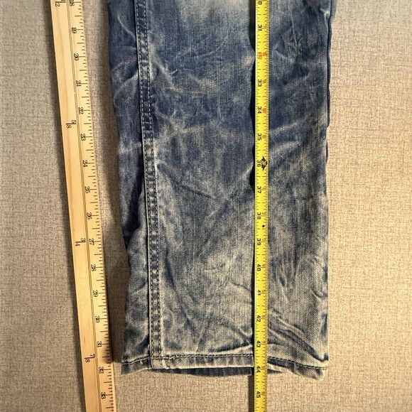Jordan Craig Jeans Men's 36x32 Legacy Edition Blue Jeans Aaron Distressed - Picture 7 of 12